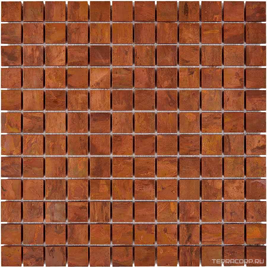 Мозаика Мастера Керамики Glass 731 из меди (чип 23x23) 30х30 n/a, фото 3