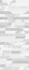 Керамическая плитка Gracia ceramica Modello  white wall 02 25х60 Белый 