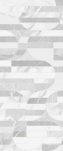 Керамическая плитка Gracia ceramica Modello  white wall 02 25х60 Белый 