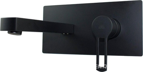 Смеситель Paffoni Ringo RIN105NO С ВНУТРЕННЕЙ ЧАСТЬЮ, для раковины| 25x10x22