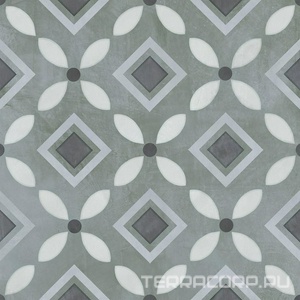 Керамическая плитка Kerama Marazzi Чементо Декор  3 матовый 20x20 Комбинированный 