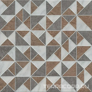 Керамогранит Kerama Marazzi Каприччо Декор  матовый40.2x40.2 Комбинированный 