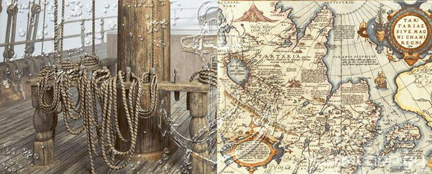 Декор Variete blue marine 3 ХХ l20.1x50.5