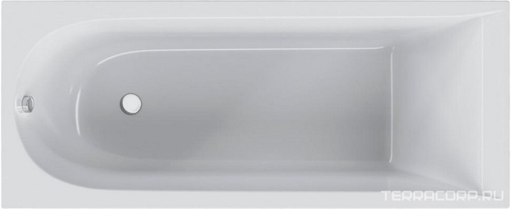 Ванна акриловая 170х70 см (без каркаса, панели и сифона),  AMPM Spirit W72A-170-070W-A2