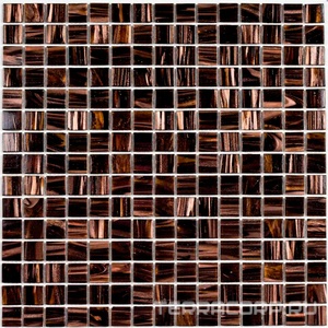Мозаика Bonaparte Мозаика стеклянная Choko 20x20x4  (32,7x32,7) Комбинированный 