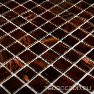 Мозаика Bonaparte Мозаика стеклянная Choko 20x20x4  (32,7x32,7) Комбинированный 