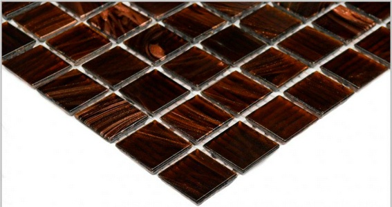 Мозаика Bonaparte Мозаика стеклянная Choko 20x20x4  (32,7x32,7) Комбинированный 