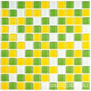 Мозаика Bonaparte Мозаика стеклянная Fresh  (25x25x4) 30x30 Комбинированный 