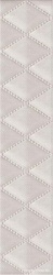 Бордюр Illusio Bianco ''Geometry'' XX|6.2x31.5