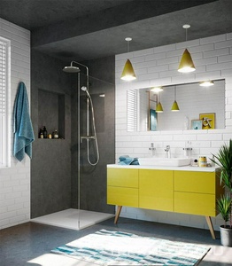 Душевой гарнитур со смесителем для душа, верхний душ 200мм, душ лейка, душ.шланг 1600мм, хром Kludi Logo 6808505-00