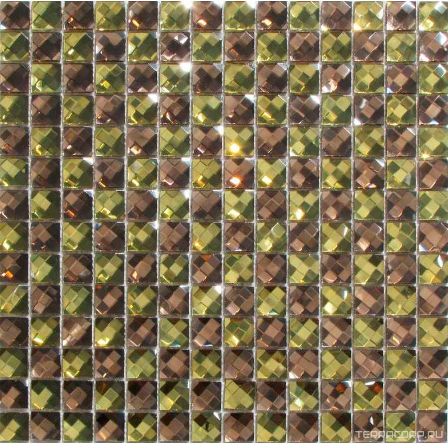 Мозаика Спектр-М Микс стекло Мозаика из стекла на сетке S10-102 30.5x30.5 Комбинированный, фото 3