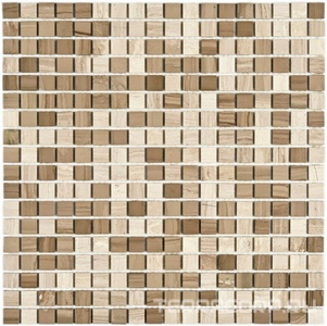 Мозаика Bonaparte Мозаика из натурального камня Kansas-15 (15x15x4) 30,5x30,5 Комбинированный 