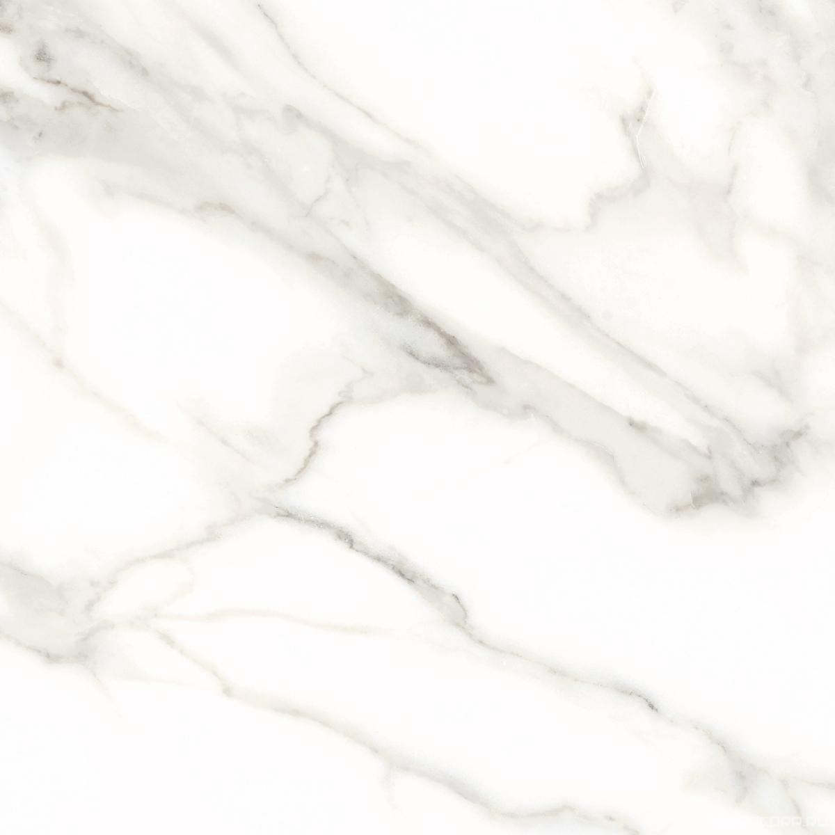 Керамогранит Zerde Carrara white 60x60 Белый, фото 7