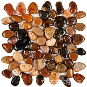 Мозаика Мастера Керамики Glass 266 из гальки MIX stone (чип произвольный) 30,5х30,5 n/a 