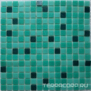 Мозаика Bonaparte Мозаика стеклянная Lotus (20x20x4)  32,7x32,7 Комбинированный 