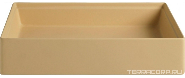 Раковина ArtCeram Scalino 55 giallo zinco| 55x11x38