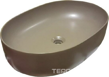 Раковина Kerasan Nolita 60х40 см, коричневый орех матовый| 60x15x40