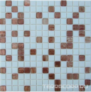 Мозаика Спектр-М Микс стекло Мозаика из стекла на сетке SH-030 32.7x32.7 Комбинированный 