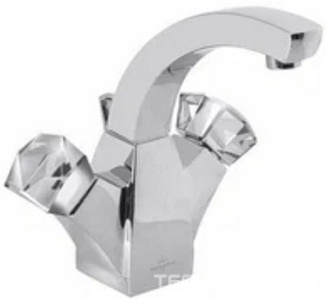Излив смесителя для раковины на 1 отв. с д/к, 125мм, (цв.хром), Square exclusive ZZ Dorn Bracht Square Exclusive 2251091100