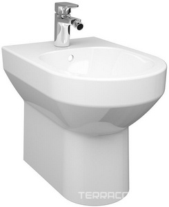 Биде напольное, , h420*520*350 мм, белое ZZ AMPM Spirit C703111WH