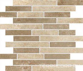 Мозаика Гранит Стоун Базальт Беж/Коричневый 2  полиров/мат PGR/MR XX  30x35,8