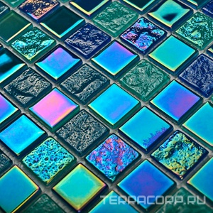 Мозаика Bonaparte Керамическая мозаика Bondi breeze-25  (4x25x25) 30x30 Комбинированный 