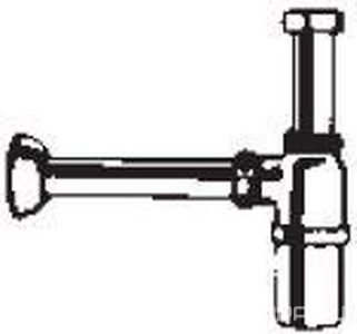 Сифон для раковины (бутылочный), (латунь) D&D ZZ Devon & Devon Универсал 2DDA321OT