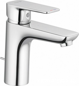 Смеситель для раковины, донный клапан в компл, хром Kludi Pure&Style 402900575