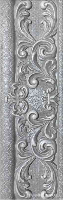 Бордюр Agra Grey "Dalila" XX|8х25.1