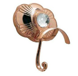 Крючок 11х7хh15см, крепления в компл., (цв. бронза) Margherita Z XXZ