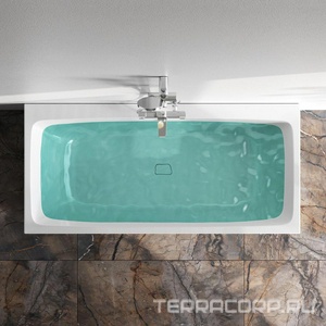 Ванна акриловая  170x80 см, без каркаса и слива-перелива, ZZ AMPM FUNC W84A-170-080W-A