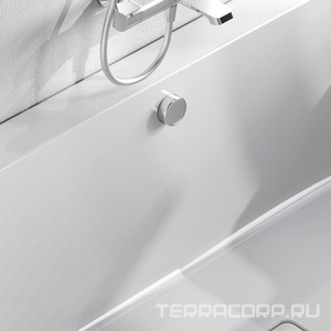 Ванна акриловая  170x80 см, без каркаса и слива-перелива, ZZ AMPM FUNC W84A-170-080W-A