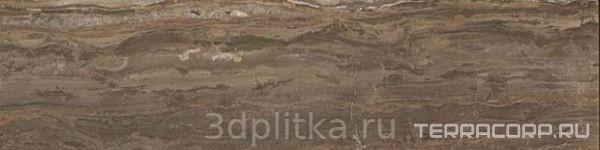 Ступени AtlasConcorde Россия Supernova Marble S.M. Woodstone Taupe Battiscopa / С.М. Вудстоун Таупе Плинтус 7,2x60 Коричневый, фото 3