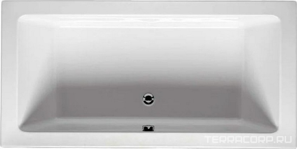 Ванна 190х80см, без ножек/рамы, панелей, слива-перелива, (акрил цв.белый),  ZZ Riho Lusso B015001005