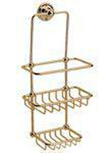 Полочка-решетка для душа (цв. бронза),  ZZ Gaia Lincoln AMLN20 BR