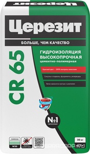 /20 Масса гидроизоляционная  20кг, Церезит CR 65 2422938