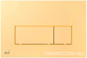 Клавиша двойного смыва THIN для инсталляции арт.A101/1120, цвет золото ZZ