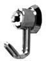 Крючок (цв.хром) Okay Swarovski XX