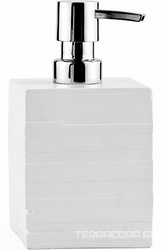 Дозатор для жидкого мыла Leine, настольный, цв. белый матовый, ZZ