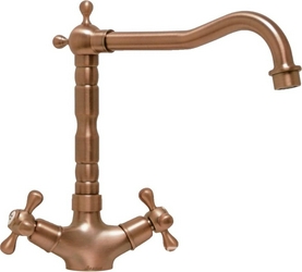 Смеситель Seaman Barcelone SSL-5079 Copper для кухонной мойки| 17x24x23