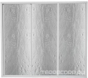 Шторка  для  ванны  акрил.  Бриз/Верона 150 см/ пластик Вотер XX