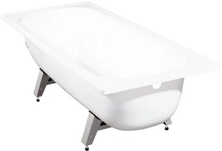 Ванна стальная 170*70 см, ножки в комплекте, БЕЗ слива-перелива ZZ ВИЗ MARION S-70001