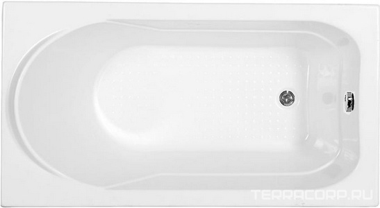 Ванна акриловая Aquanet West 140x70 см с каркасом ZZ Aquanet west 205560