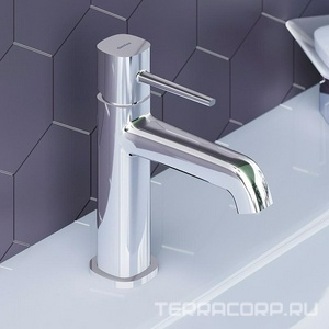 Смеситель для раковины Damixa Sirius 860210000, БЕЗ донного клапана, цв. хром Damixa sirius 860210000