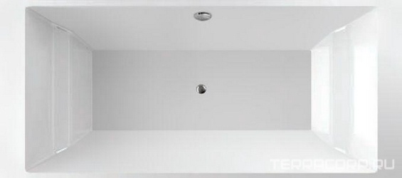 Ванна из искусственного камня Цвет и Стиль Комфорт с ножками| 179x80x52