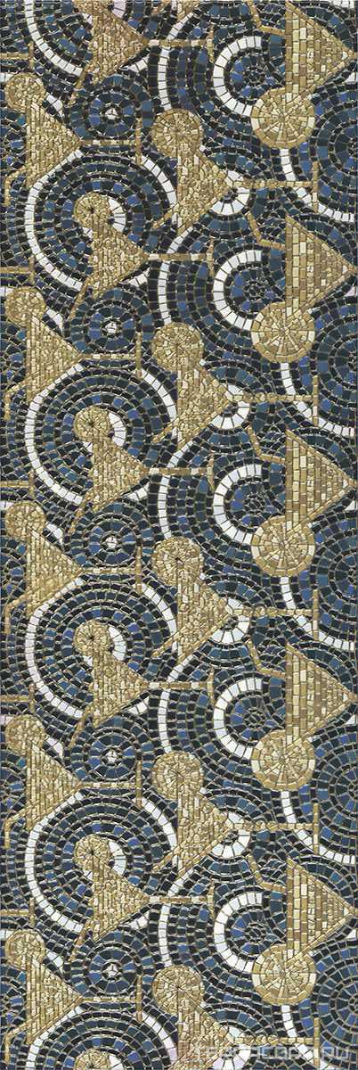 Керамическая плитка Kerama Marazzi Каталунья Декор A408 обрезной лаппатированныйXX30x89,5 Серый, фото 3