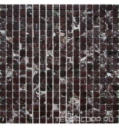 Мозаика из камня на сетке М20-042-15Р ZZ |30.5x30.5