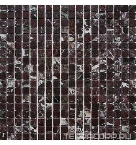 Мозаика Спектр-М Натуральный камень Мозаика из камня на сетке М20-042-15Р 30.5x30.5 Комбинированный 