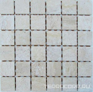 Мозаика Спектр-М Натуральный камень Мозаика из камня на сетке Т20-175-48Т 30.5x30.5 Комбинированный 