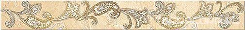 Керамическая плитка Azori Sfumato Бордюр Beige Paisley l6.2x50.5 Комбинированный, фото 5